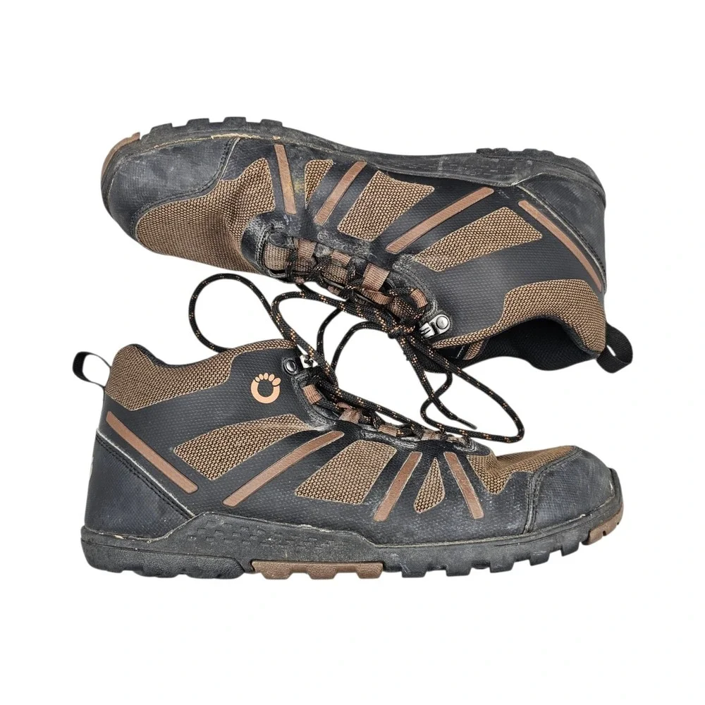 Xero Shoes Men's Size 11 US DayLite Hiker Fusion Brown Minimalist Boots READ